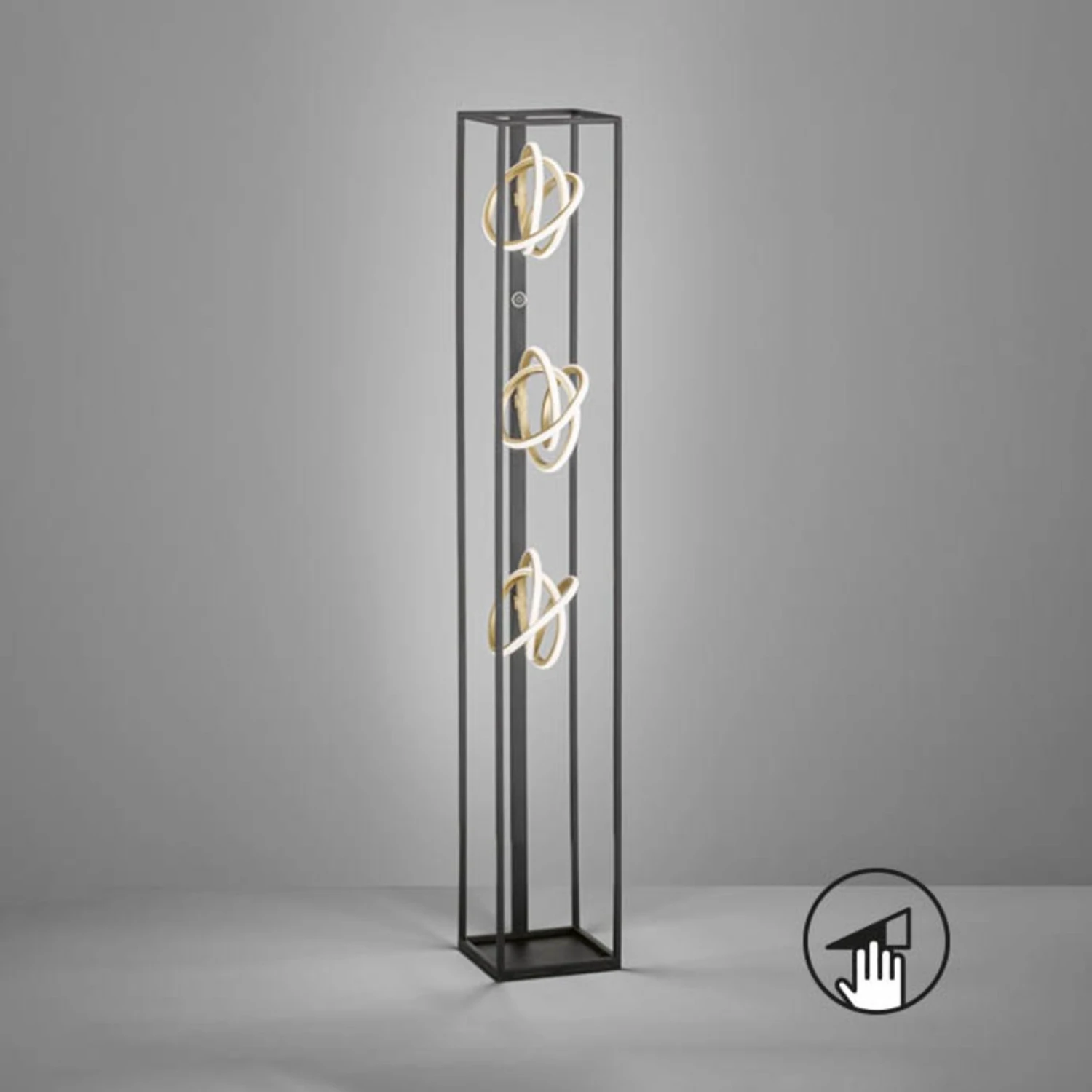 Lampadaire LED Gisi, Ă Trois Lampes, Dimmable - Image 2