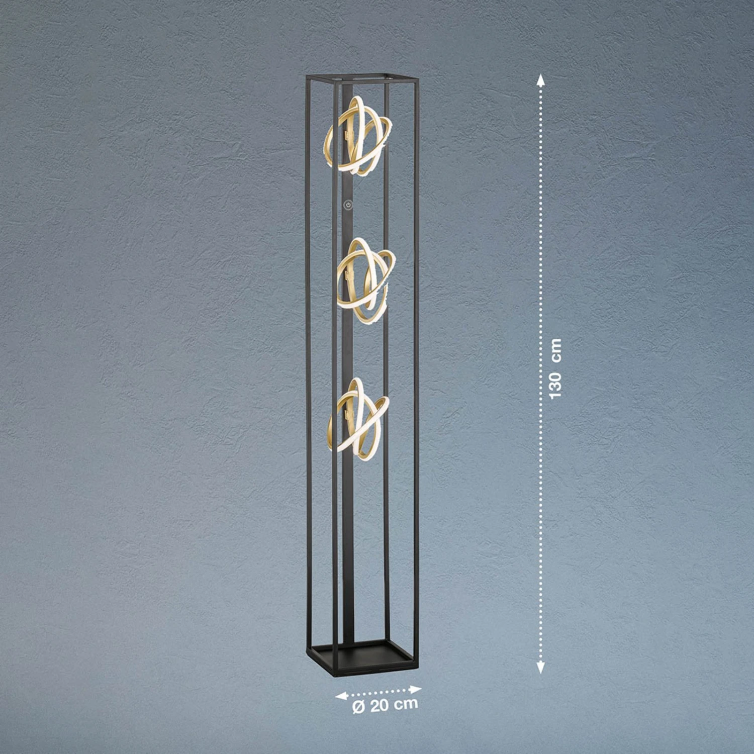 Lampadaire LED Gisi, Ă Trois Lampes, Dimmable - Image 4