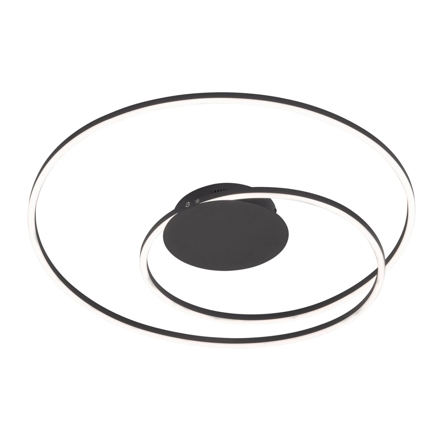 Plafonnier LED Holy Ø 49cm Noir Sable - Image 2