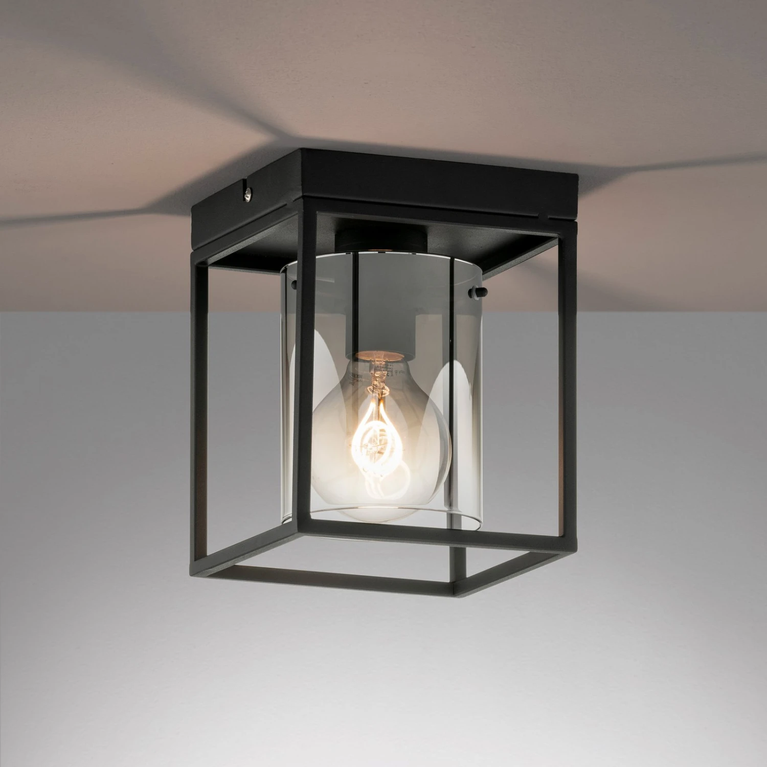 Plafonnier Samu En Noir Sable