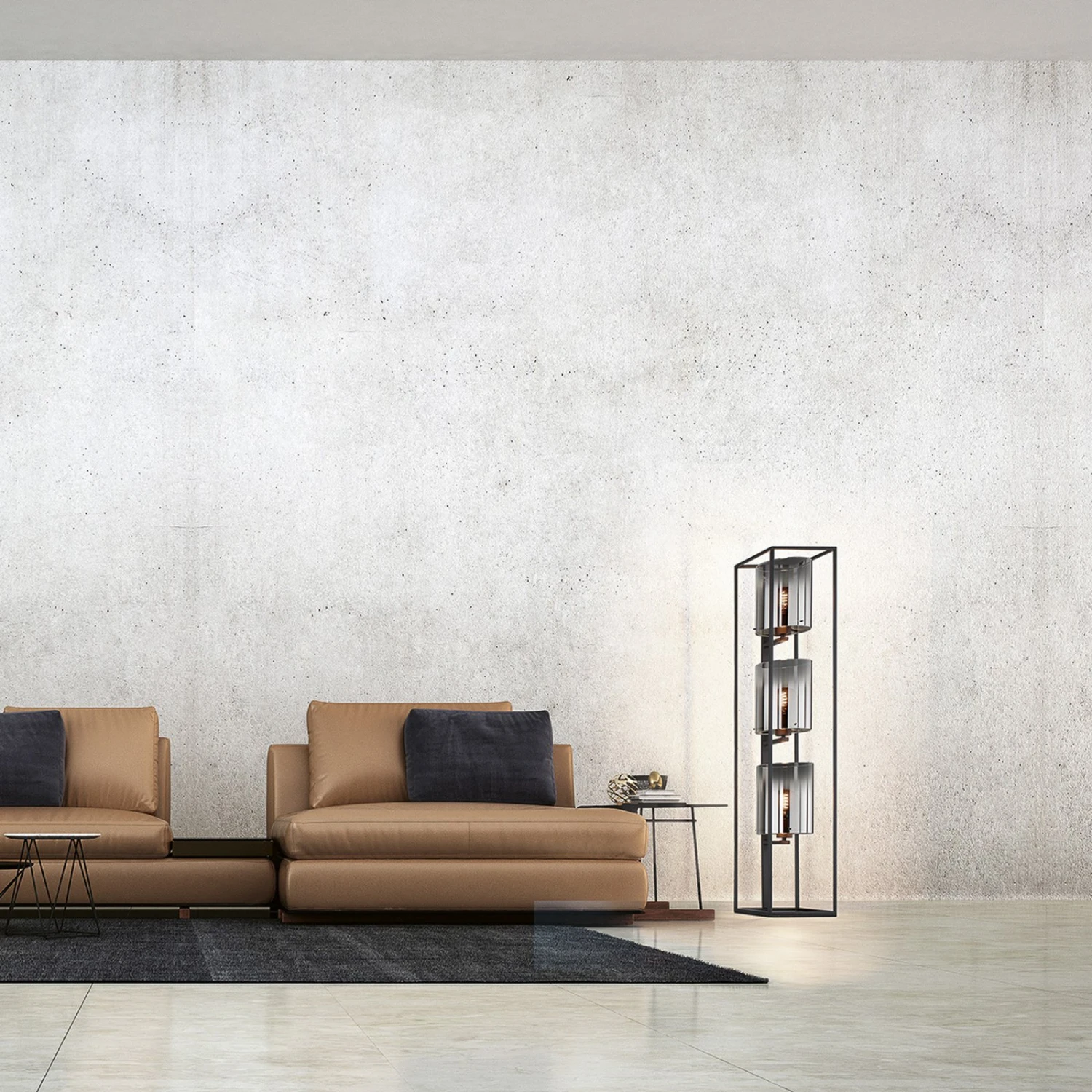 Lampadaire Samu, Ã Trois Lampes - Image 5