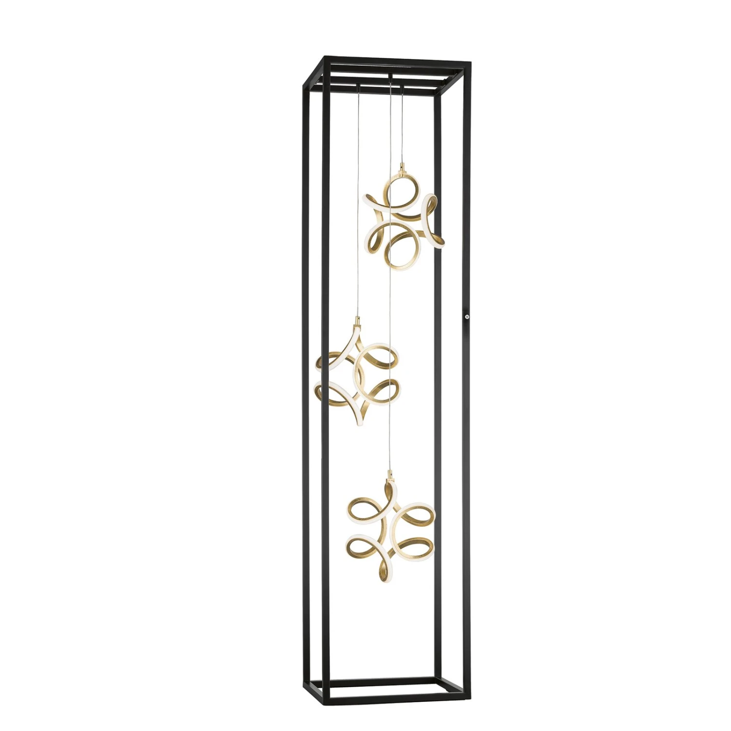 Lampadaire LED Gesa 3 éléments D’éclairage En Cage - Image 3