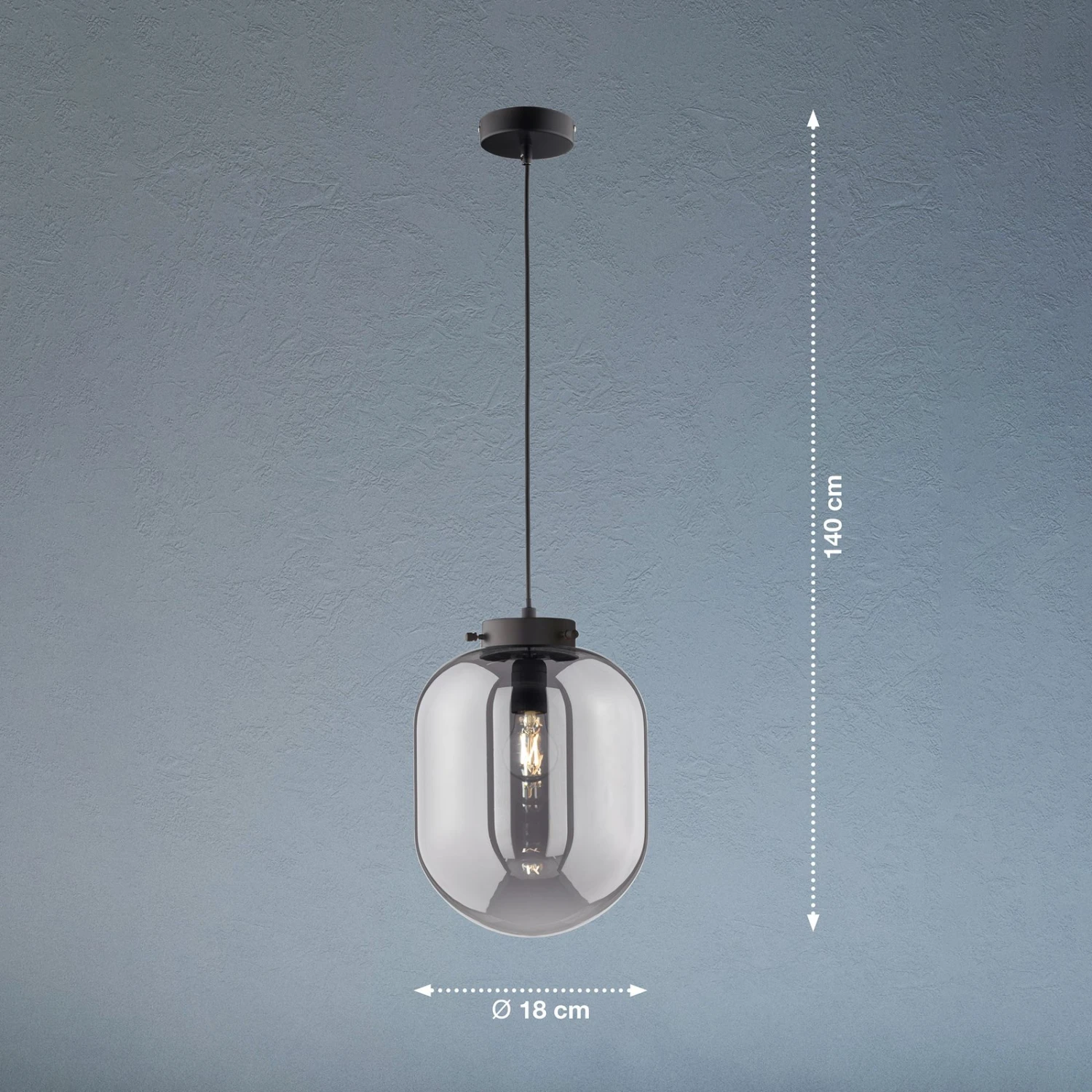 Suspension Regi, à Une Lampe, Ø 18 cm - Image 2
