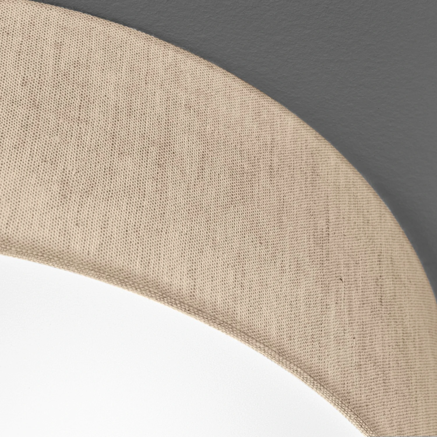 Plafonnier En Tissu Thor, Sable, Ø 40 cm - Image 3