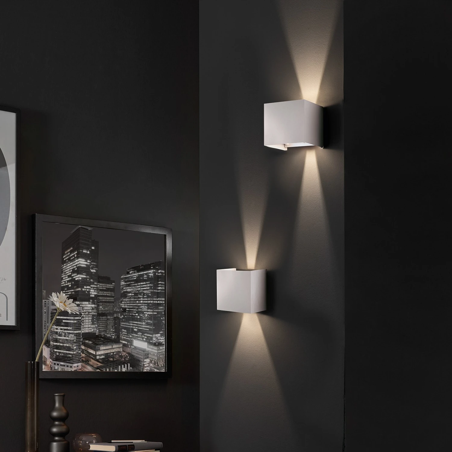 Applique D’extérieur LED Wall, Cubique, Blanche - Image 3