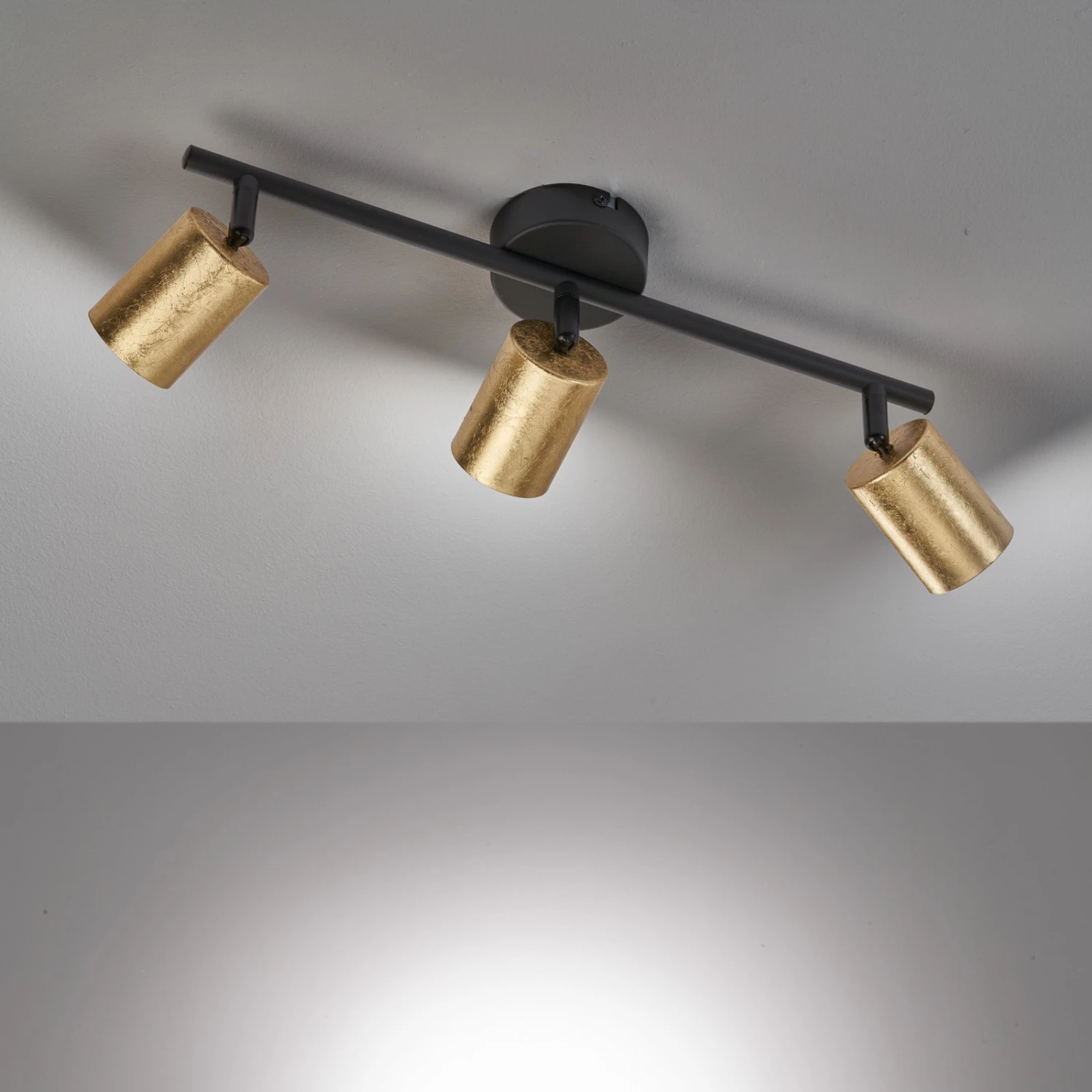 Spot Plafond LED Vano Feuille D’or, 3 Lampes, Long - Image 2
