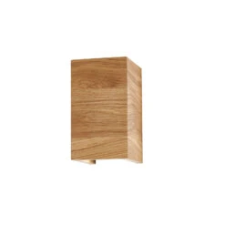 Applique LED Shine-Wood Chêne 2xGU10 10x18 cm