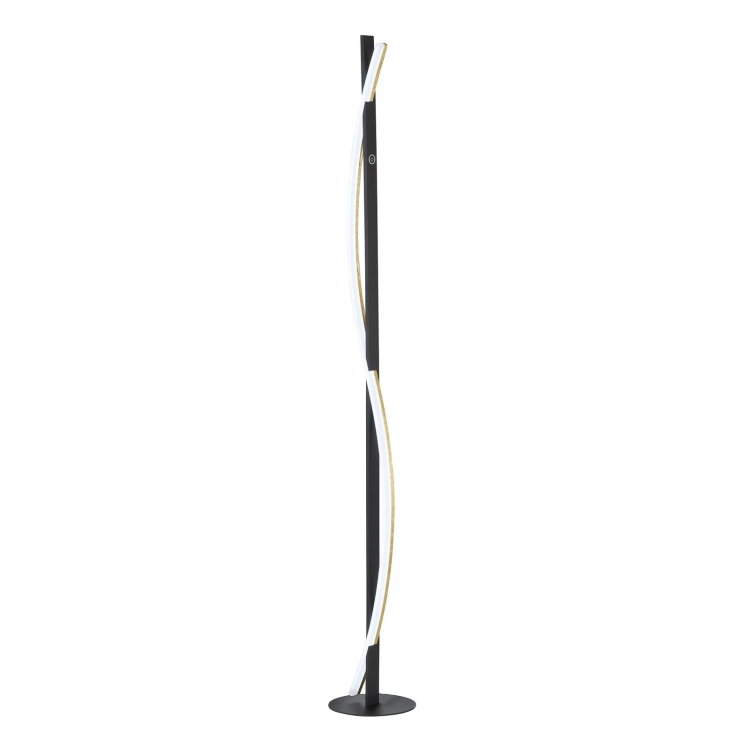 Lampe Sur Pied LED Bridge Capteur Dim CCT Noire