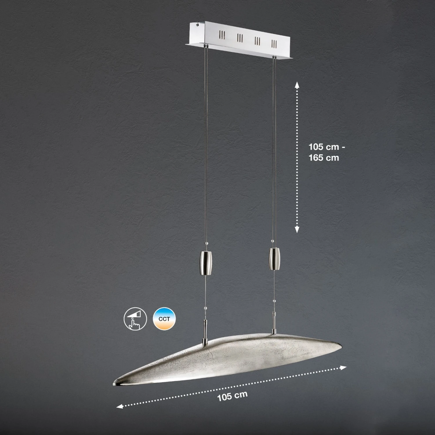 Suspension LED Shine Couleur De Lumière Réglable - Image 3