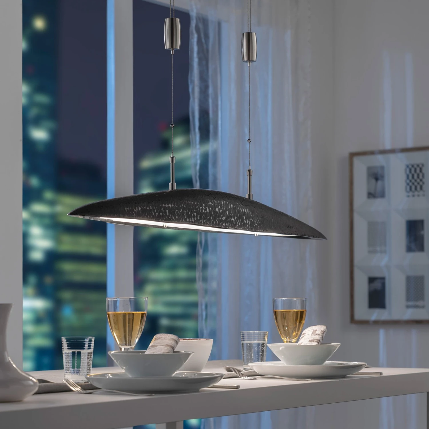 Suspension LED Shine Arquée Variateur D'intensité - Image 3