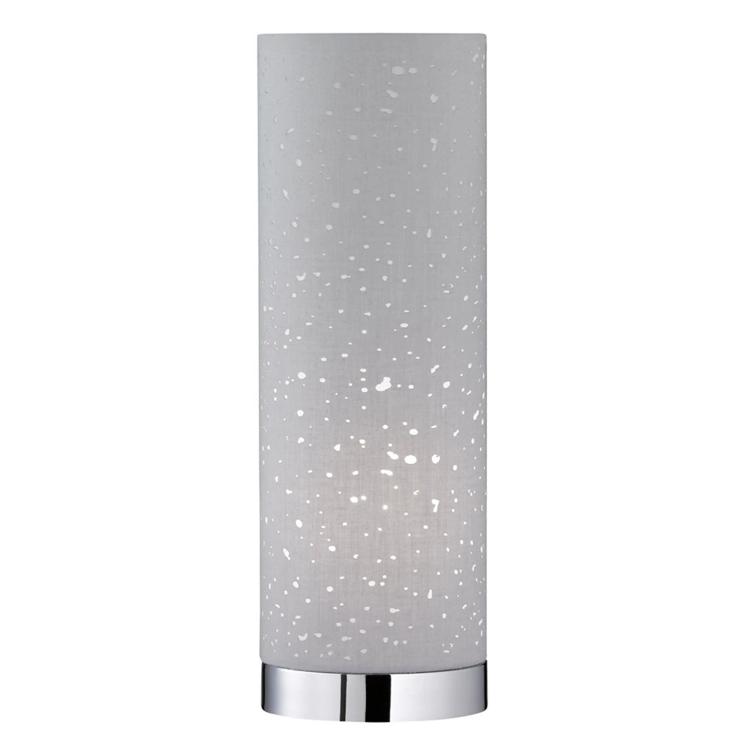 Lampe à Poser Thor, Hauteur 35 cm, Grise/chromée - Image 2