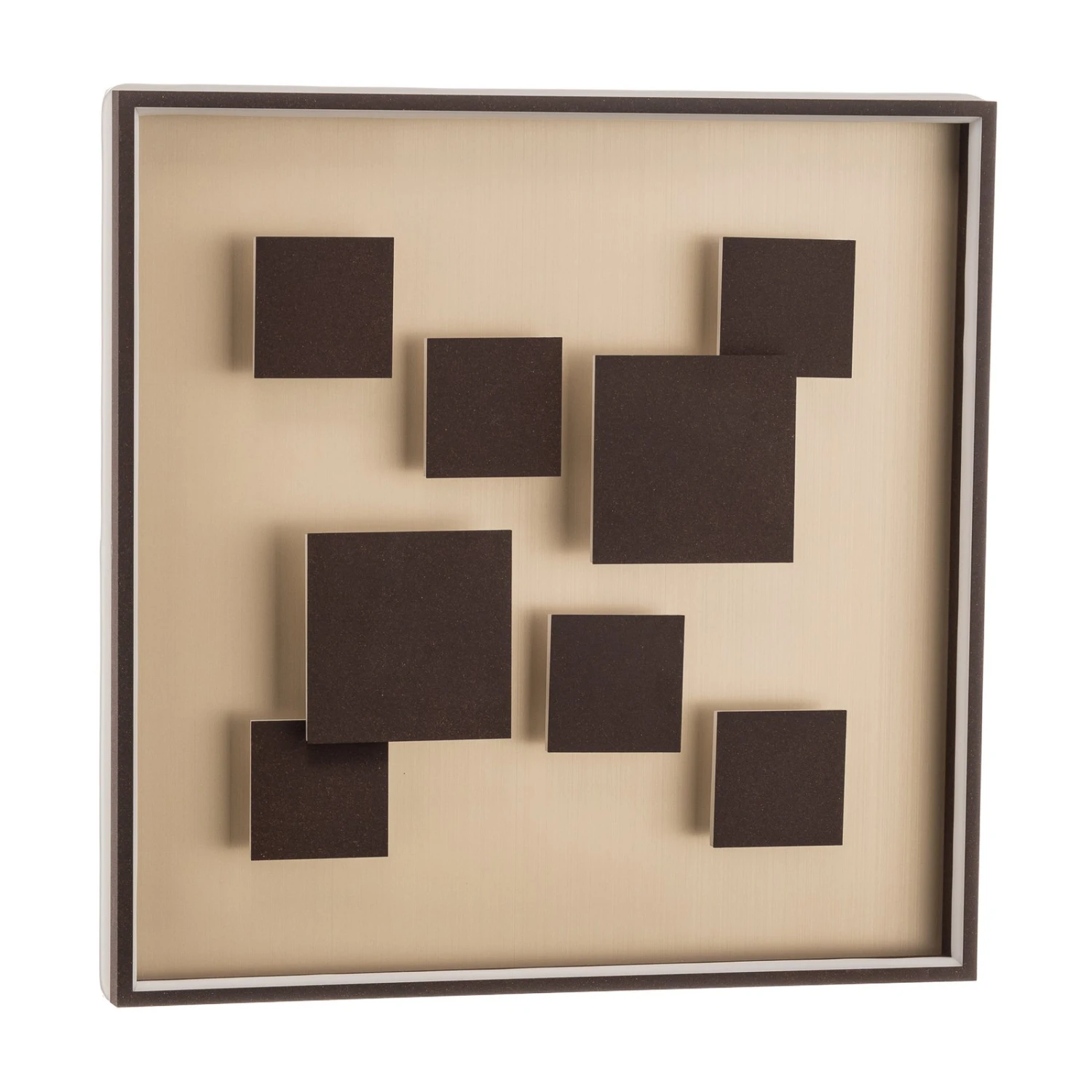 Plafonnier LED Rico, Dimmable, Angulaire, Brun - Image 13