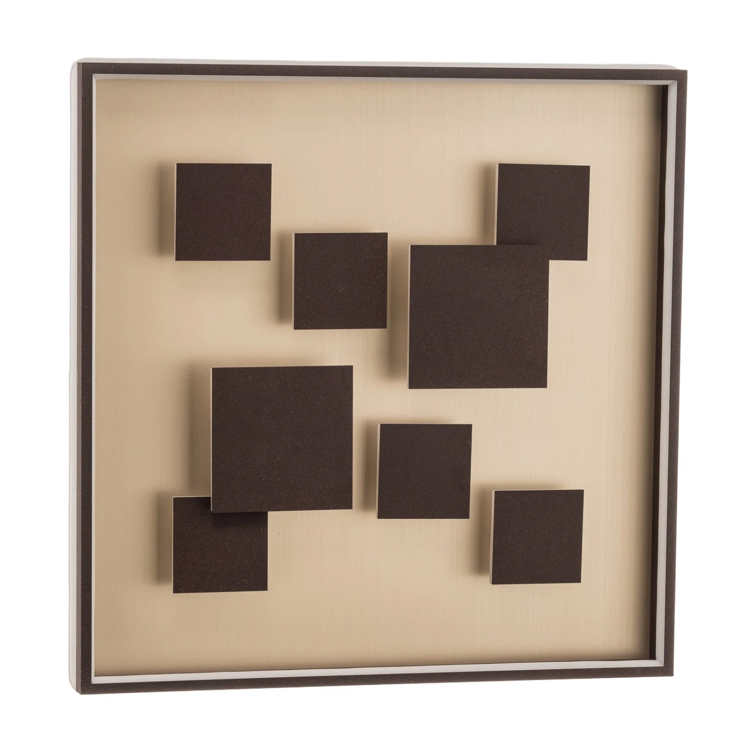 Plafonnier LED Rico, Dimmable, Angulaire, Brun - Image 16