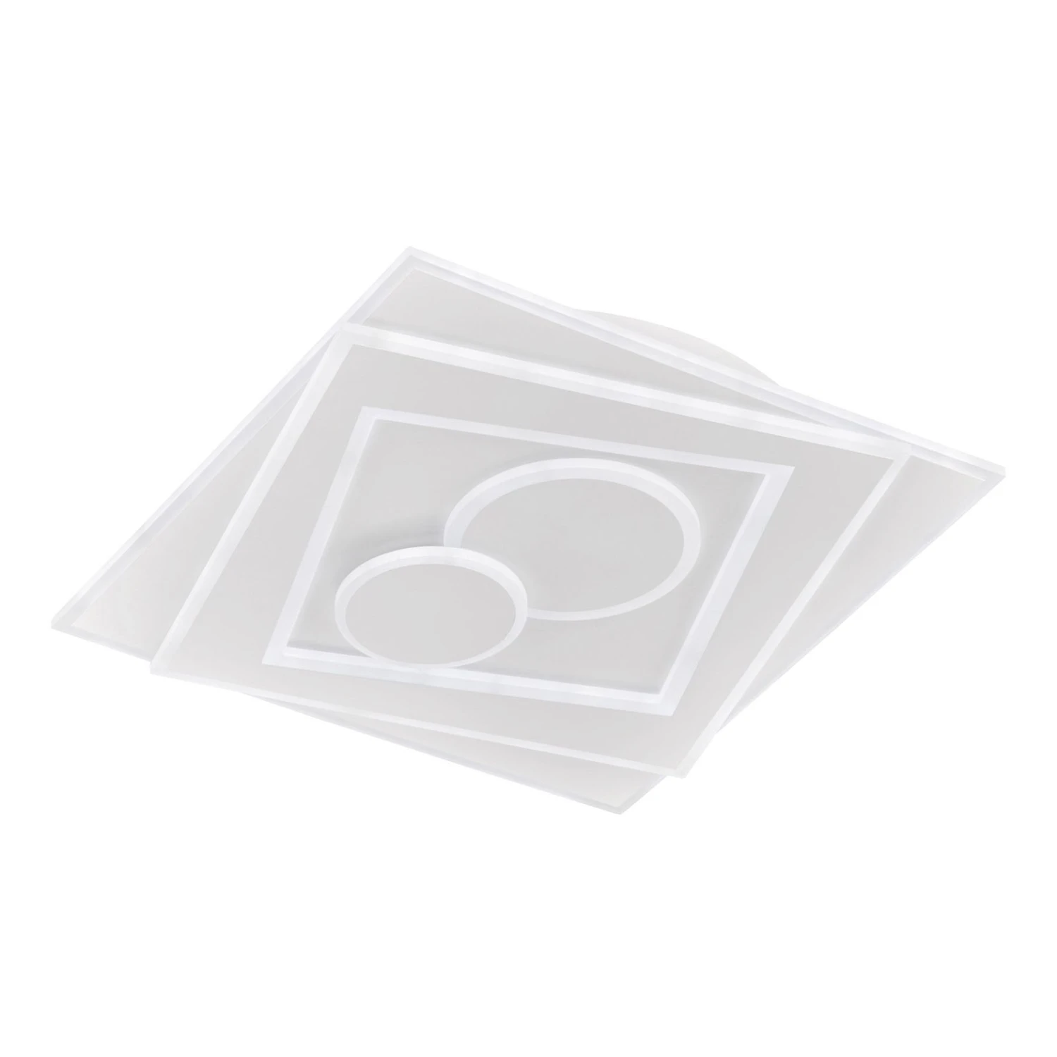 Plafonnier LED Ratio, Dimmable, Deux Cercles - Image 2