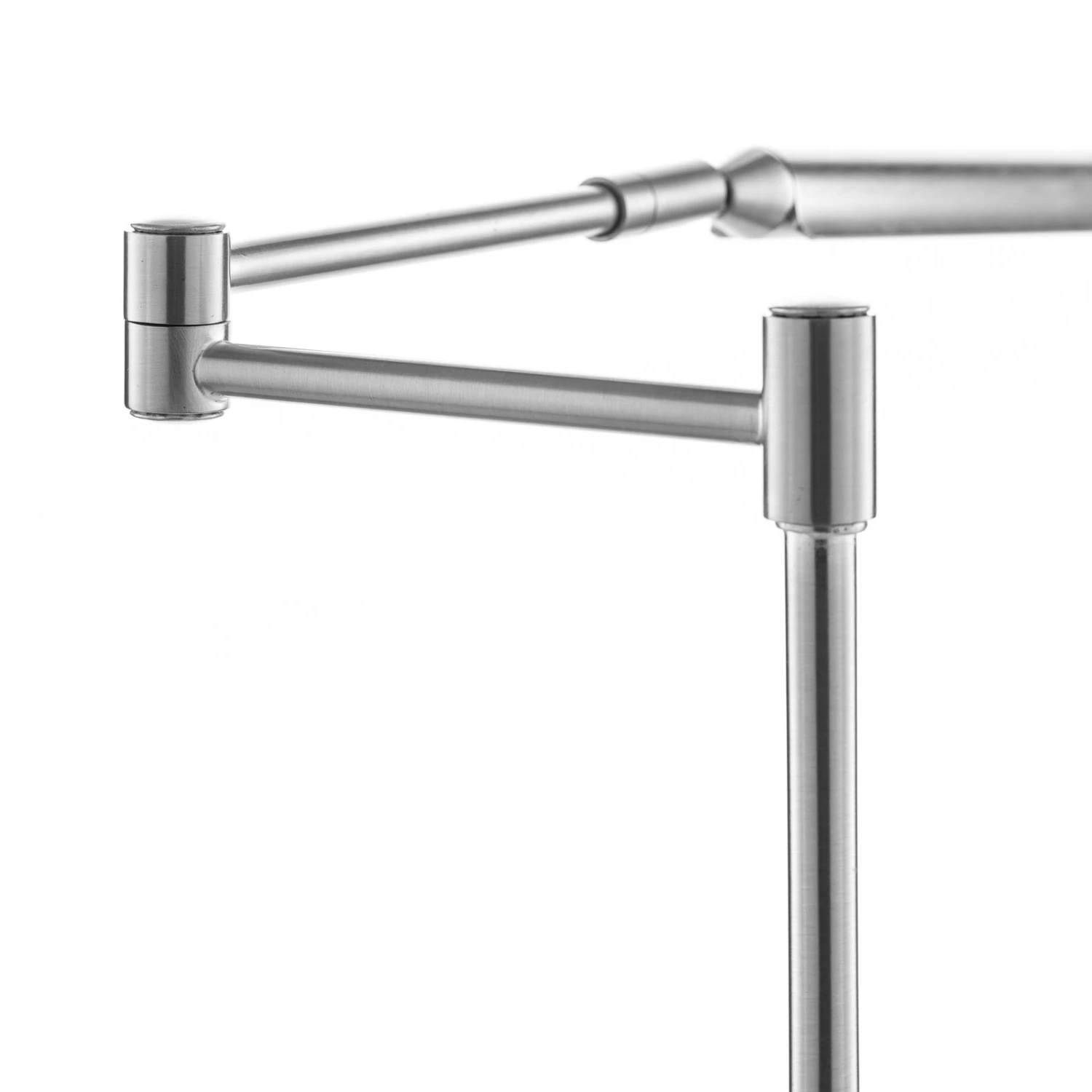 Lampadaire LED Nami Avec Variateur Ă Pied, Nickel - Image 13