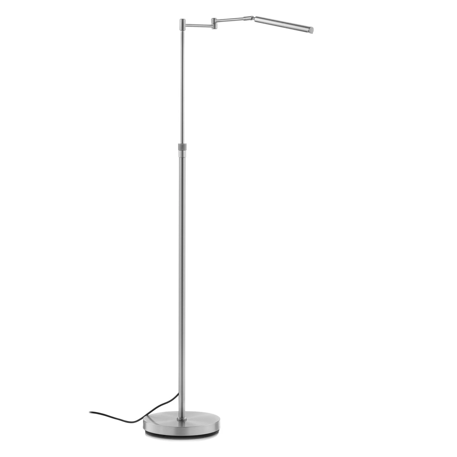 Lampadaire LED Nami Avec Variateur Ă Pied, Nickel - Image 9