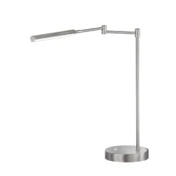 Lampe à Poser LED Nami, Dimmable, Nickel