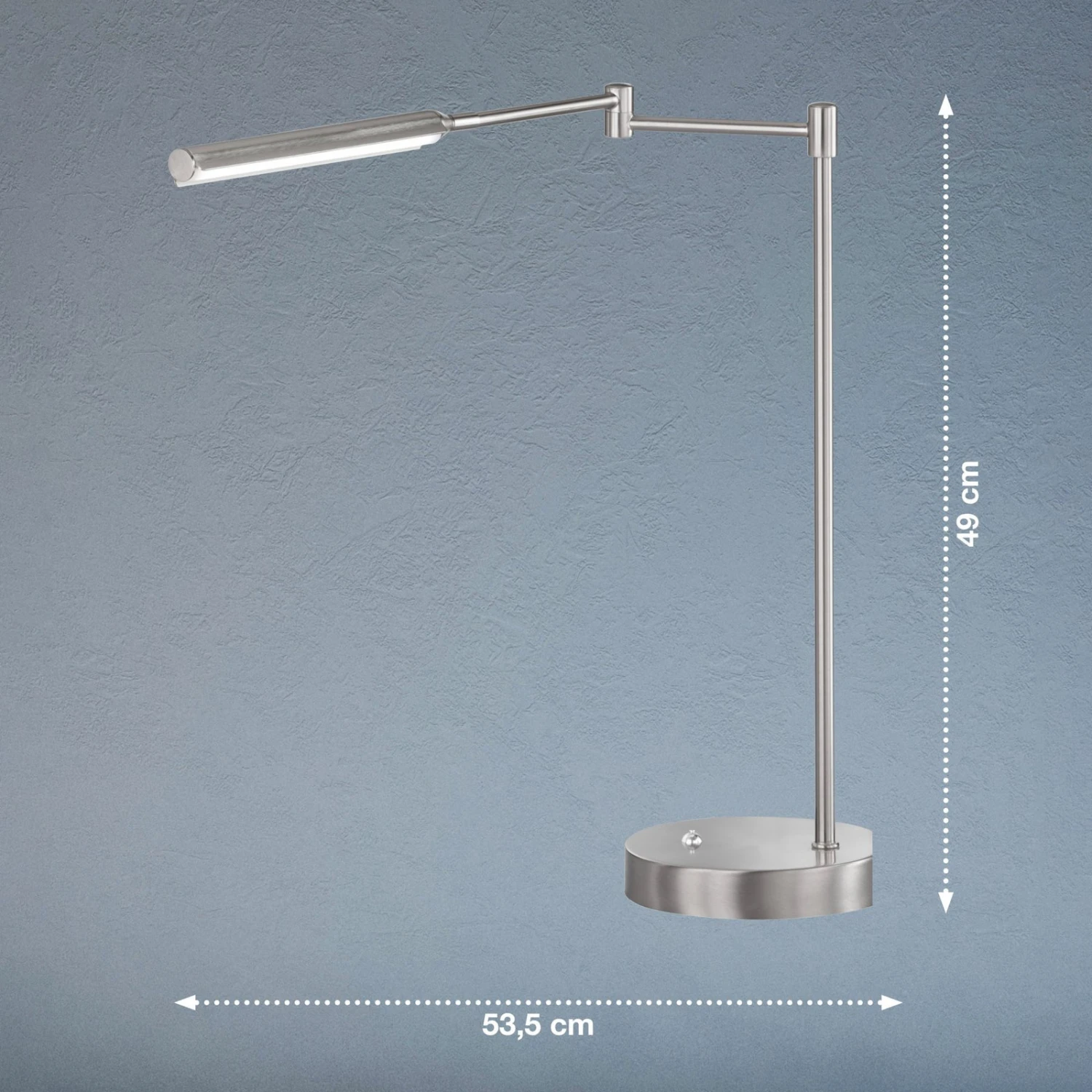 Lampe Ă Poser LED Nami, Dimmable, Nickel - Image 4