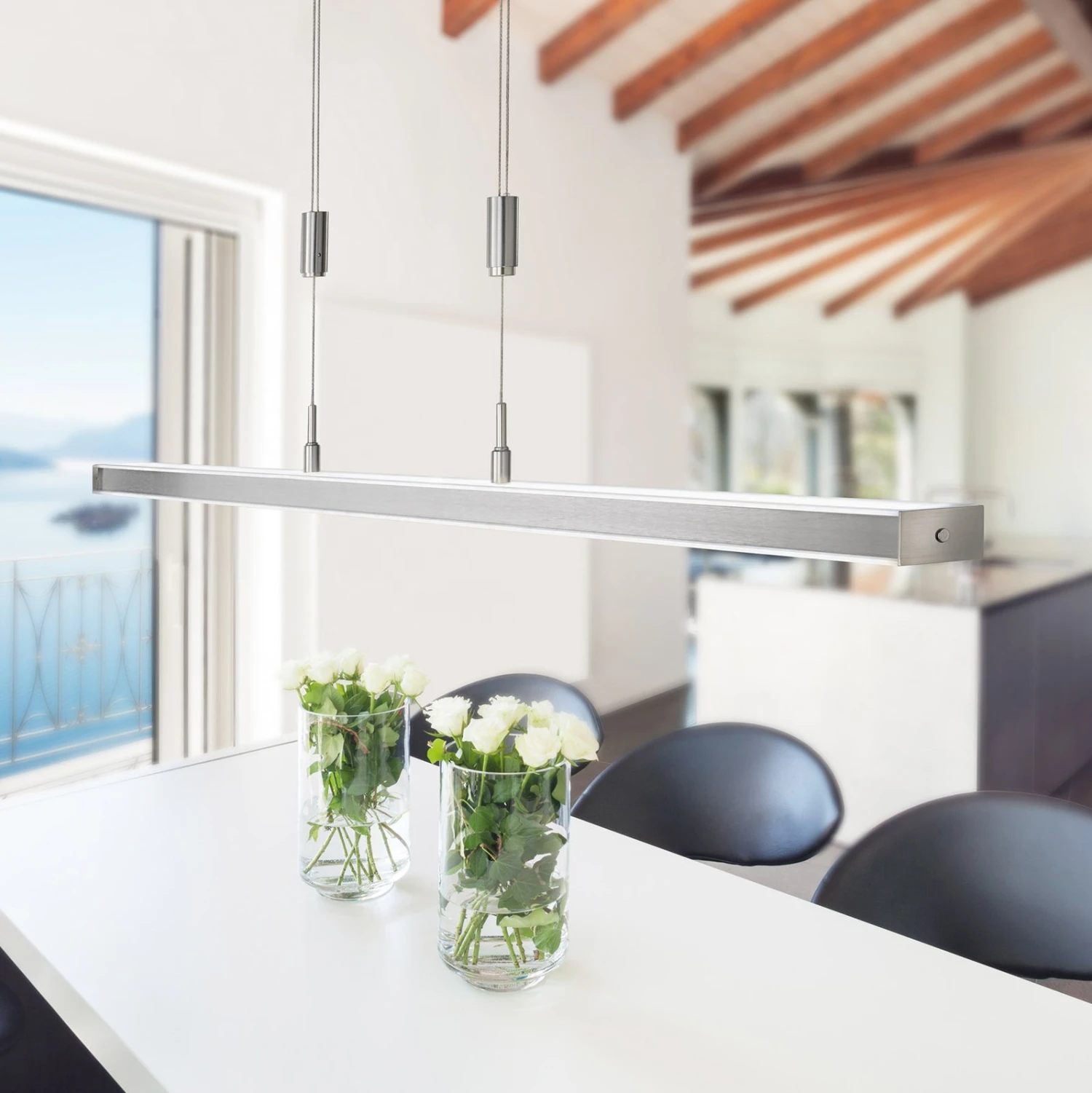 Suspension LED Vitan TW, Grise, Longueur 150Â cm - Image 2