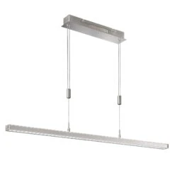 Suspension LED Vitan TW, Grise, Longueur 150 cm