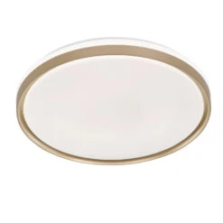 Plafonnier LED Jaso BS, Ø 49 cm, Doré