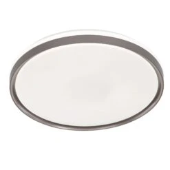 Plafonnier LED Jaso BS, Ø 49 cm, Brun