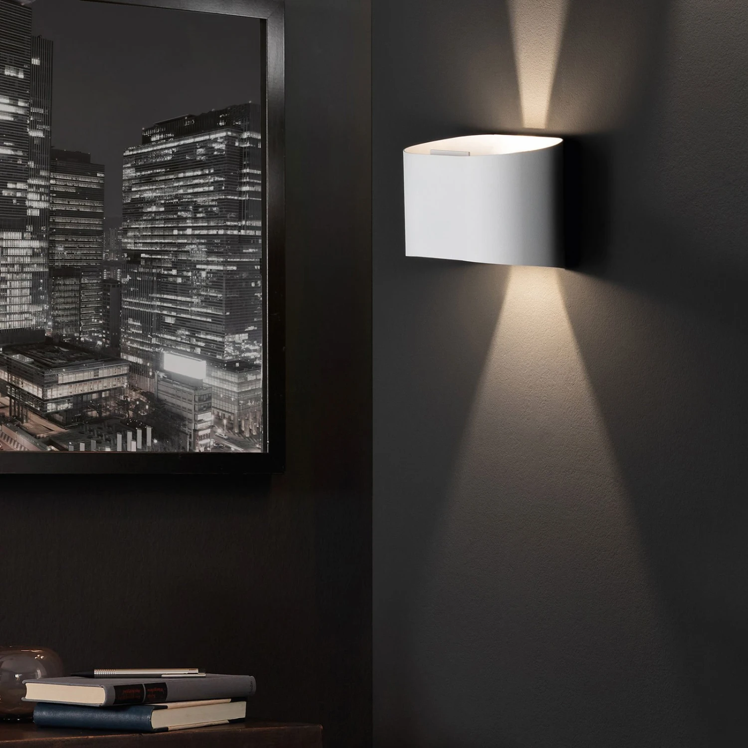 Applique LED Wall, Ã 2 Lampes, Ronde, Blanche - Image 3