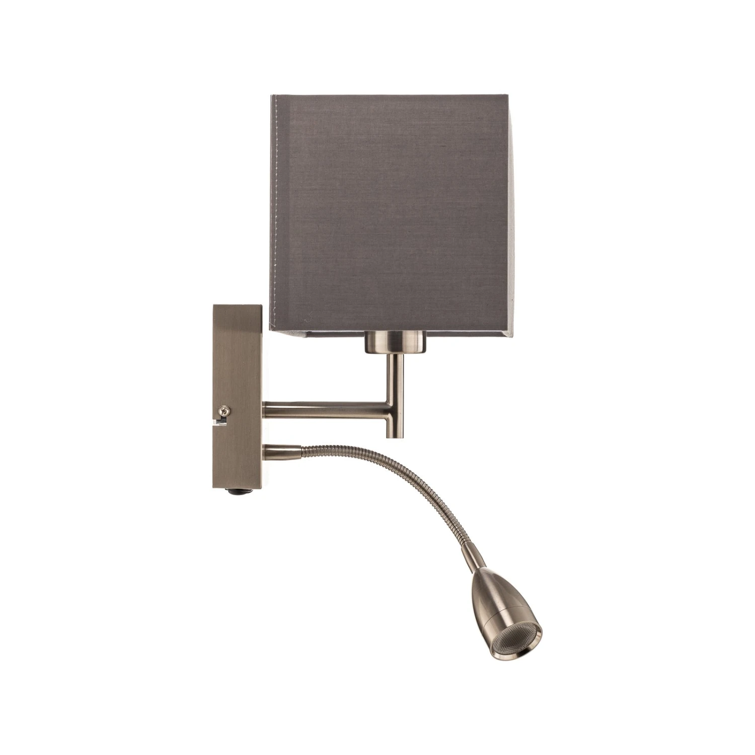 Applique Dream à Liseuse LED, Gris/nickel - Image 4