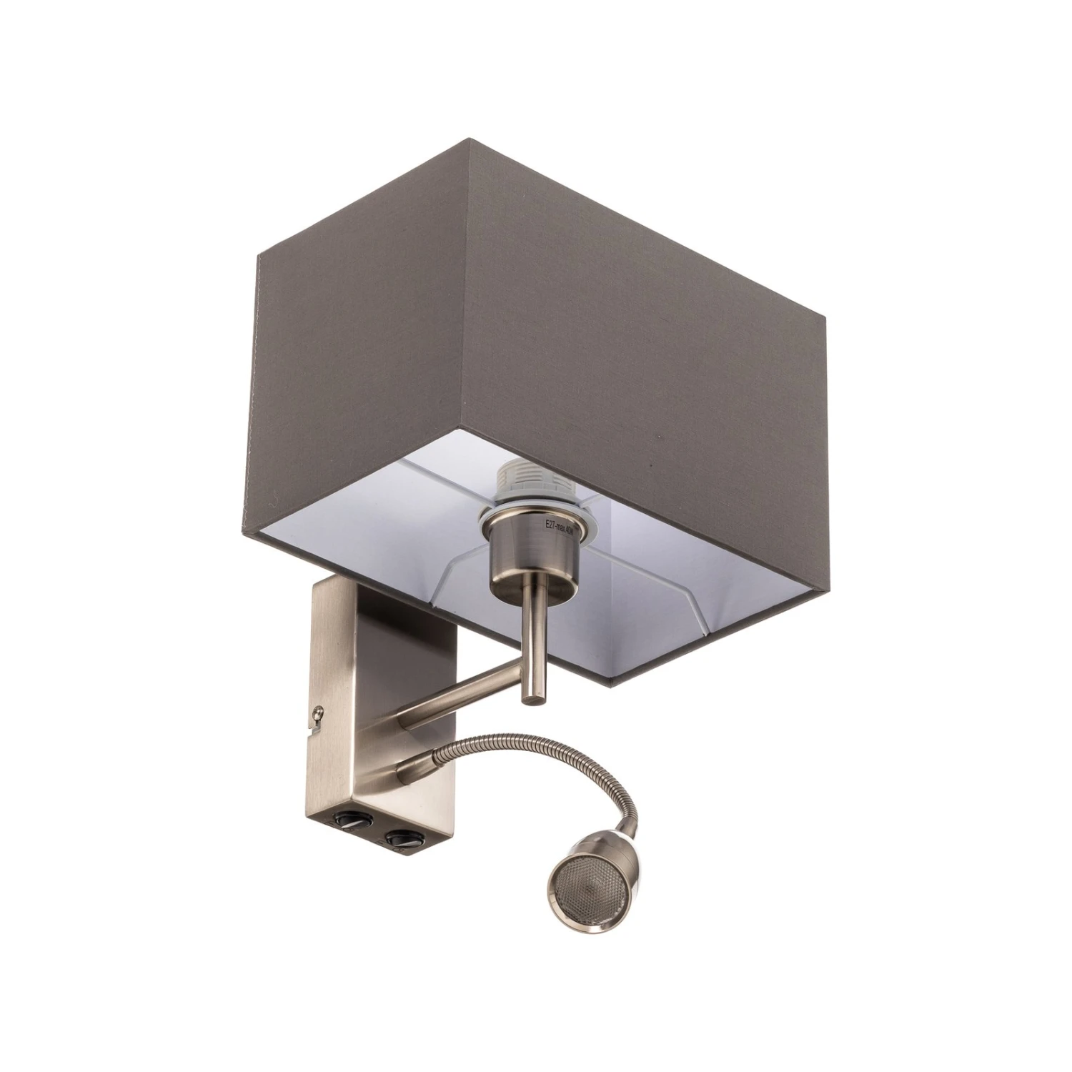 Applique Dream à Liseuse LED, Gris/nickel - Image 5