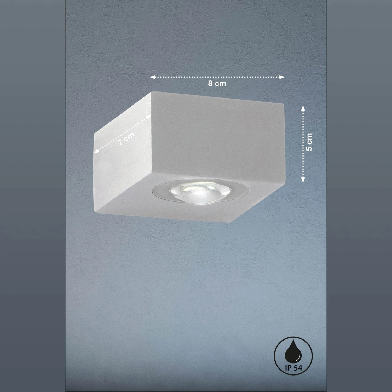 Applique D'extérieur LED Helsinki, Argentée - Image 4