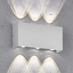 Applique D'extérieur LED Nairobi, Argentée