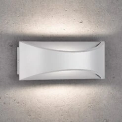 Applique D’extérieur LED Rio Up/down, Argentée