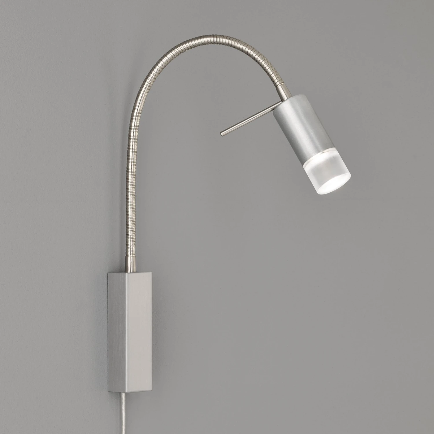 Applique LED River, Bras Flex, Abat-jour De Verre