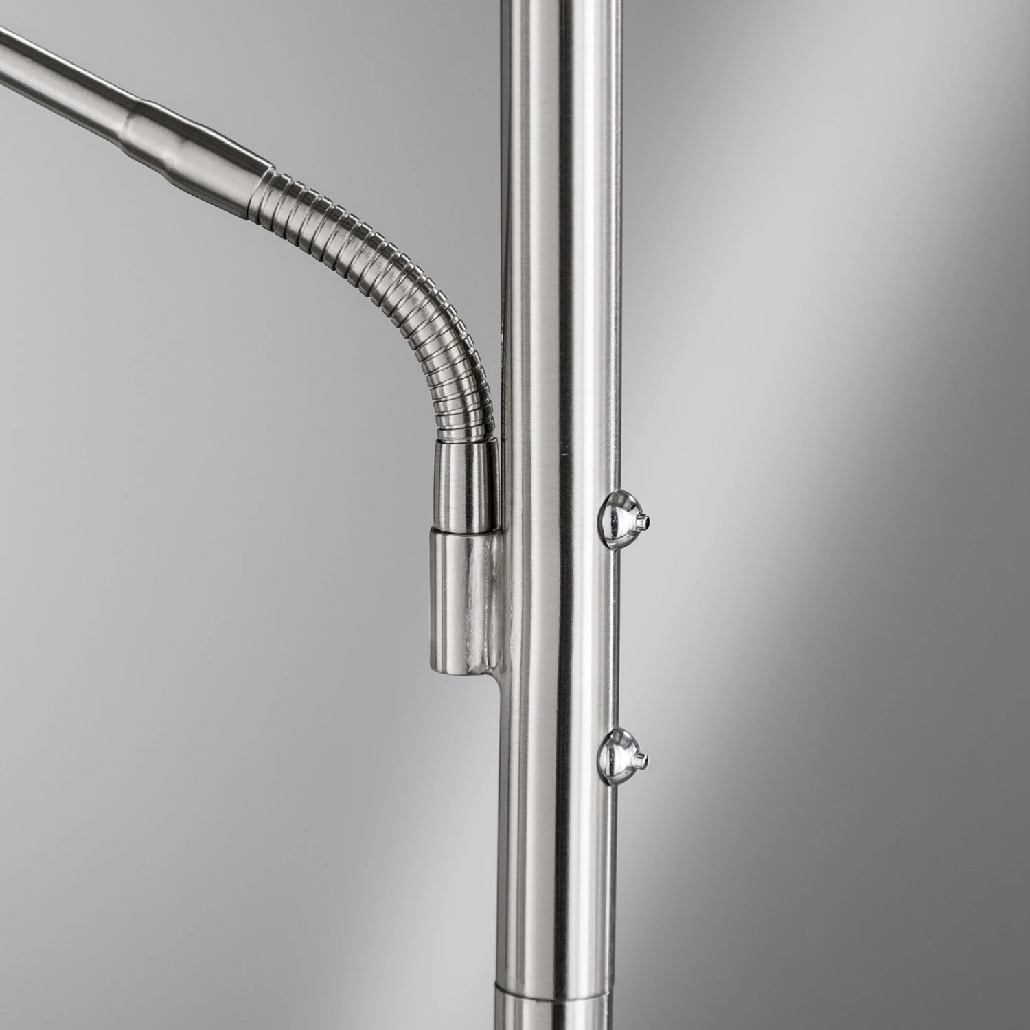 Lampadaire Indirect LED Dent à Liseuse, CCT Nickel - Image 3