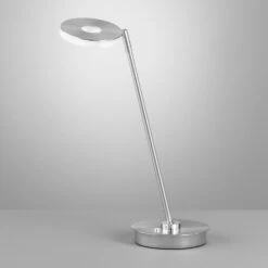 Lampe à Poser LED Dent, Dimmable, CCT, 8W Nickel