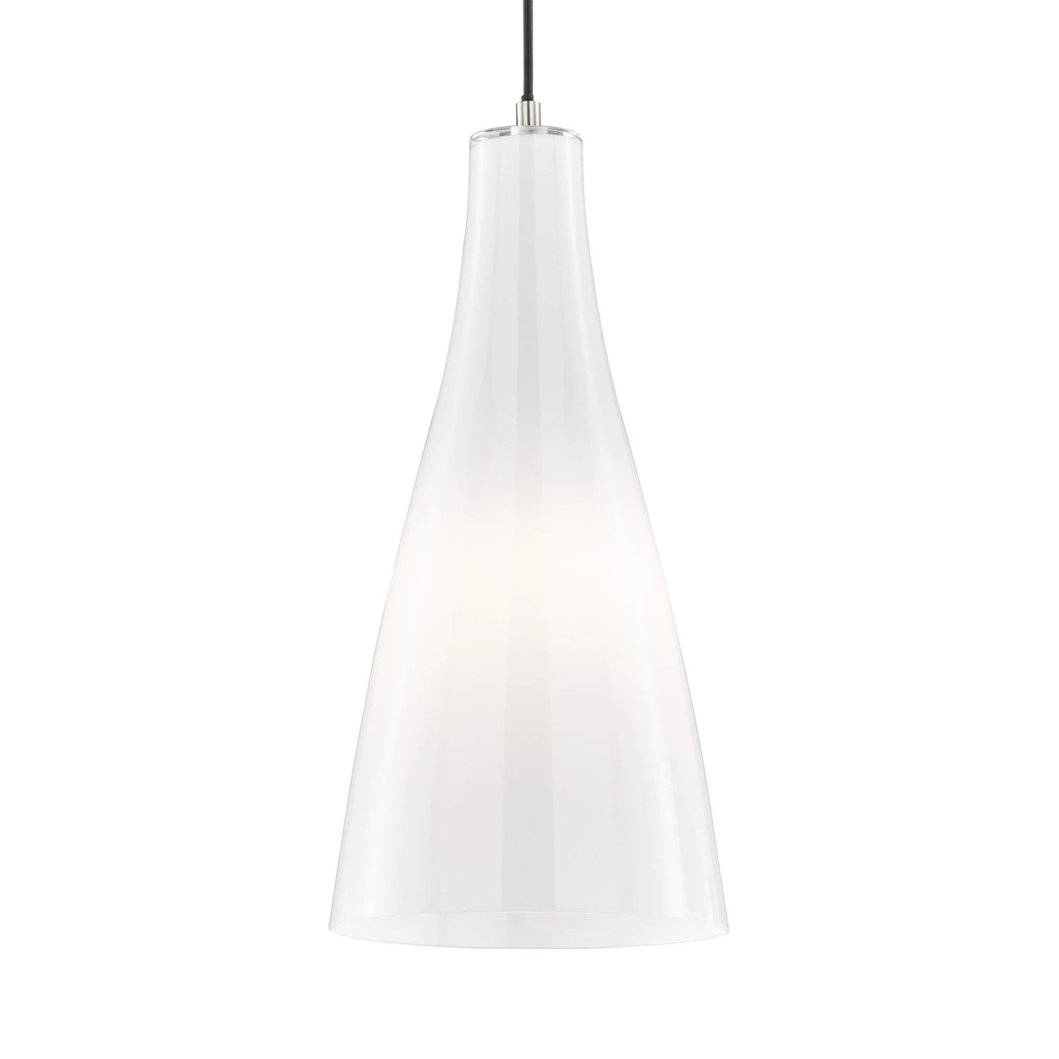 Suspension Zeal, Nickel Mat/opale, Ø 23 Cm - Image 3