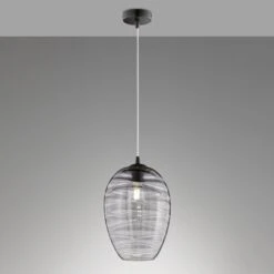 Suspension Gordes En Verre, En Forme De Cône