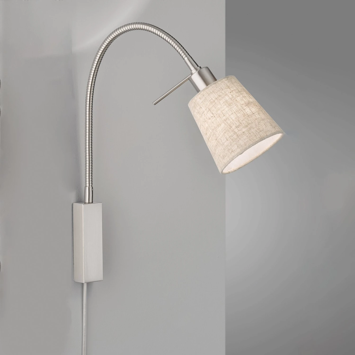 Applique Nuage En Lin, Nickel/couleur Sable