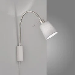 Applique Nuage En Chintz, Nickel/gris