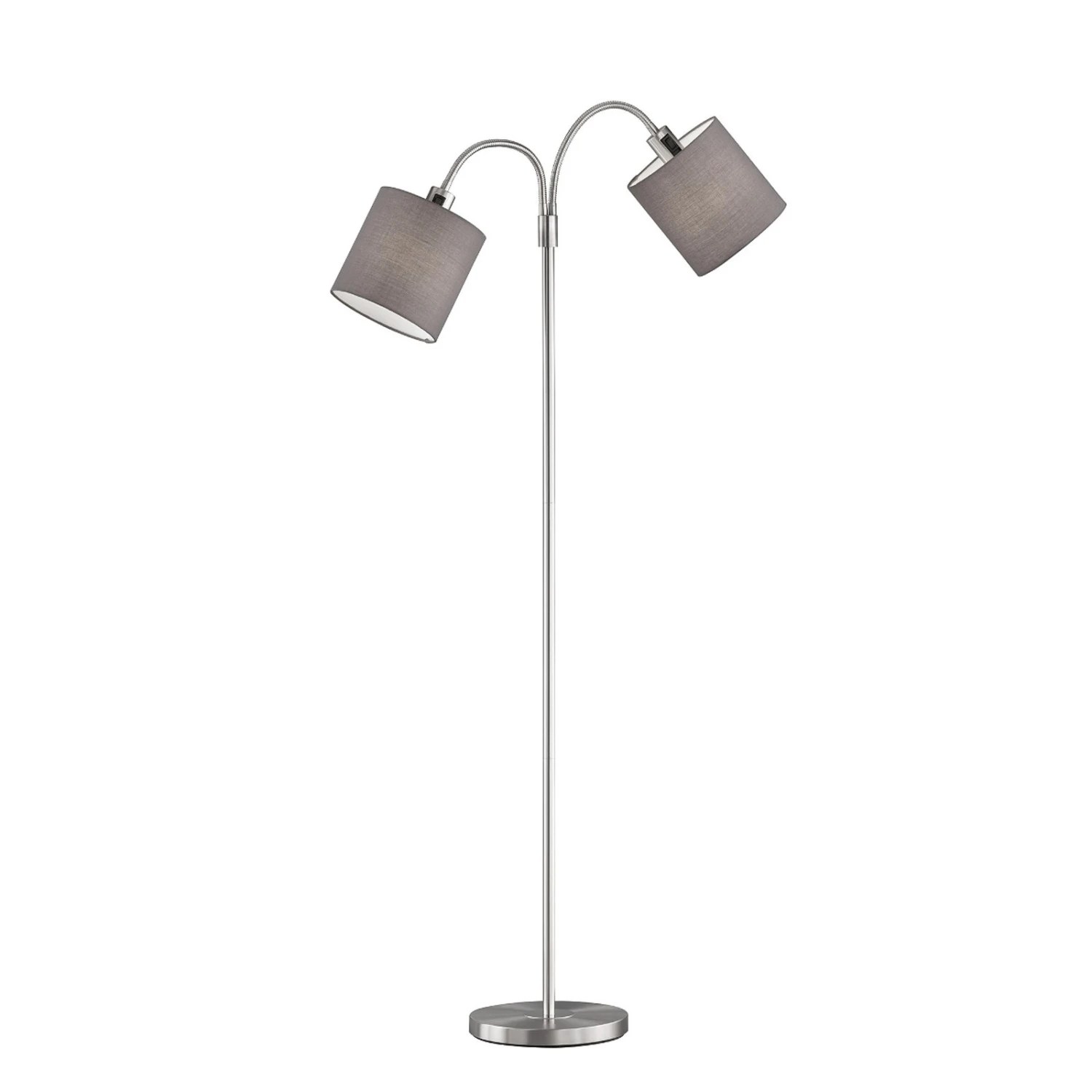 Lampadaire Cozy, 2 Lampes, Chintz, Nickel/gris - Image 3